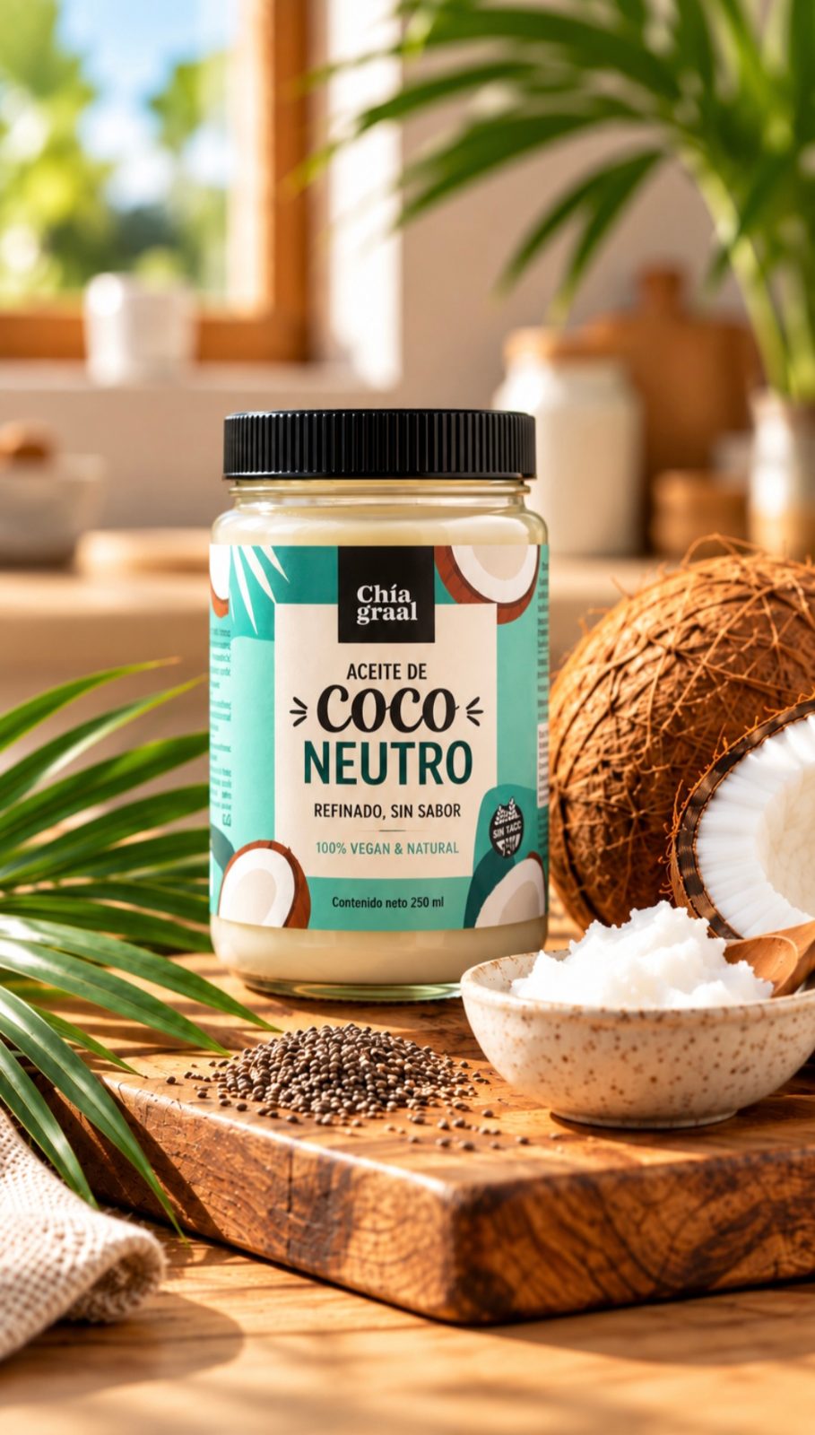 Aceite de coco Neutro.