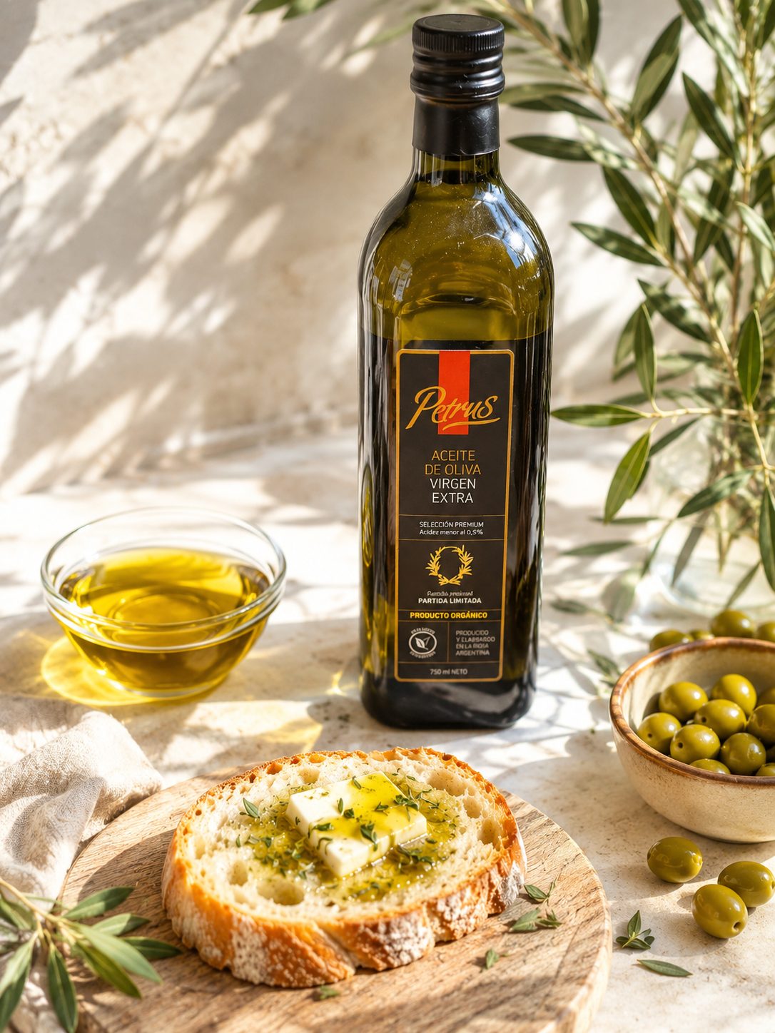 Aceite de Oliva Petrus extra virgen