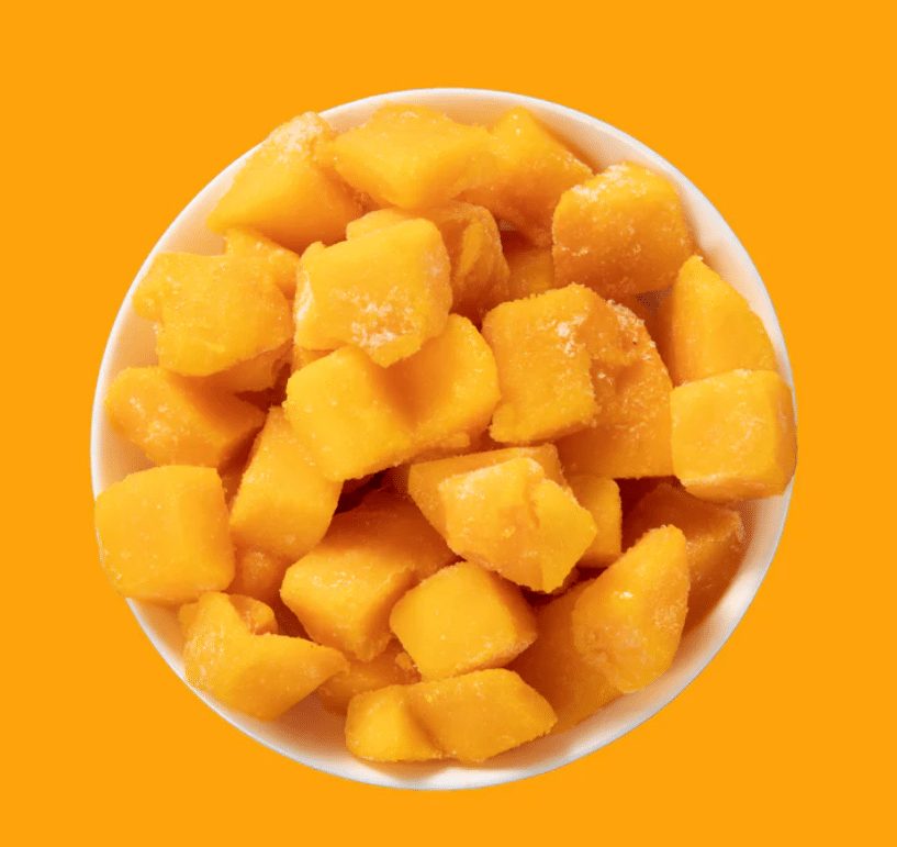 Mango en cubos